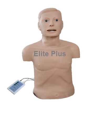 GD/J158C Adult CPR And Intubation Training Manikin Half-Body with Monitor