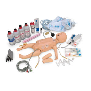 Deluxe Complete Infant CRiSis™ Manikin with Interactive ECG Simulators