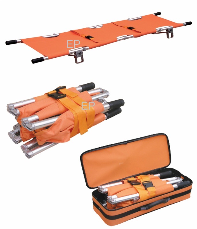 Aluminum Alloy Folding Stretcher Four Fold