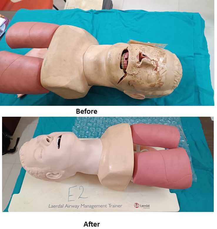 Medical Manikin Repairing Services