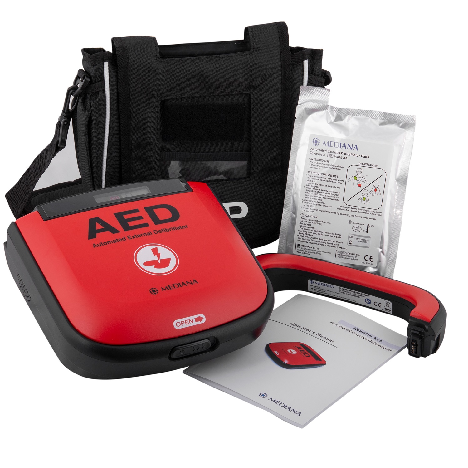 Mediana HeartOn A15 Defibrillator Unit - Semi-Automatic